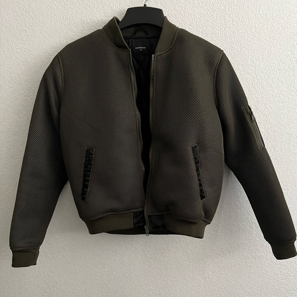 Drop Dead puffy bomber